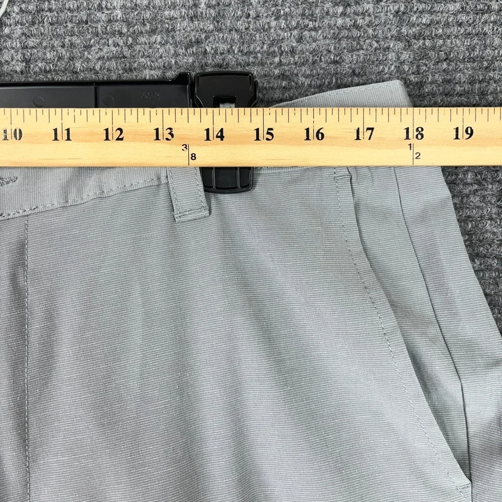 Banana Republic Shorts Mens Light Gray Performance‎ Stretch Casual Size 38